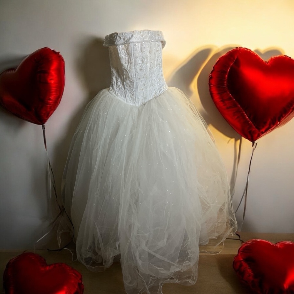 Michelangelo White Wedding Dress 2